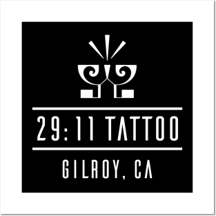 29:11 Tattoo Headquarters Posters and Art